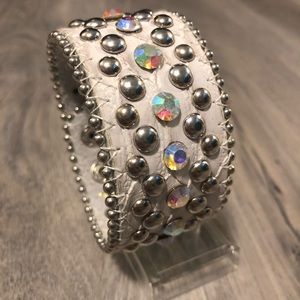 Leather Rivet Bracelet